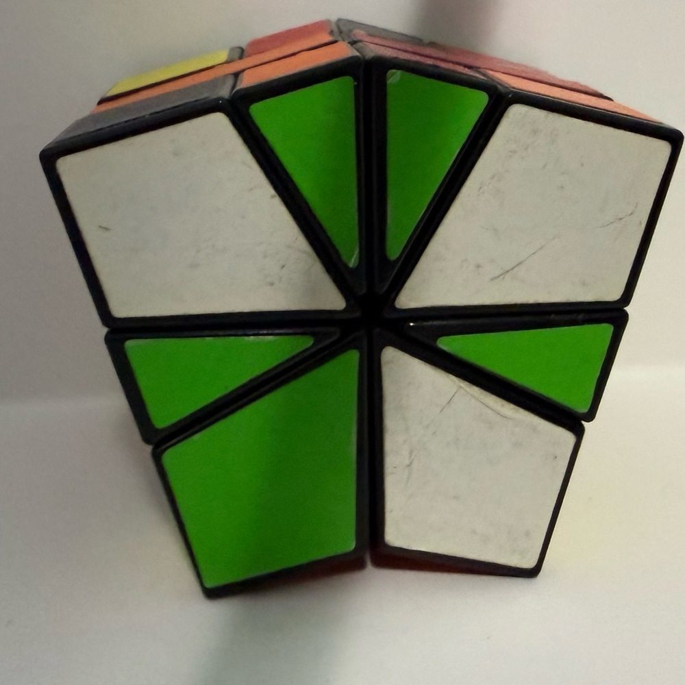 Rubik-Style 3x3 Cube and Windmill Puzzle Set - Multicolor - Picture 2 of 10